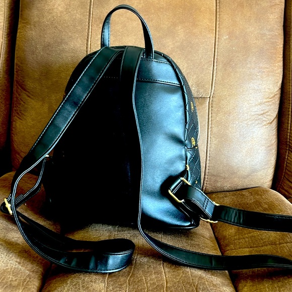 Black and Gold Disney Loungefly Backpack - Picture 3 of 5